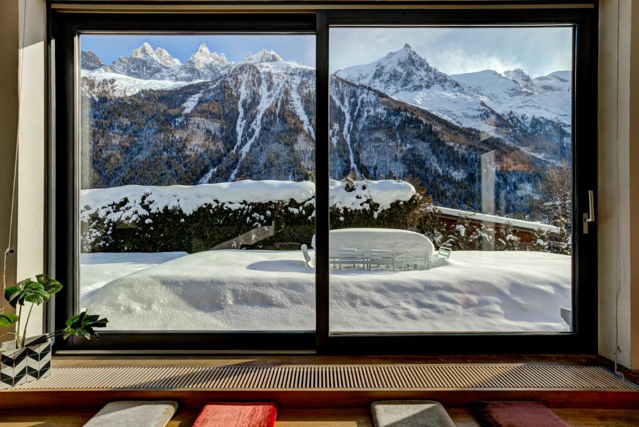Chalet Safari. Face Au Mont-Blanc. Chamonix Exterior foto